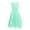 Mint Green, variant on Sxiwei Kids Girls Knotted Flower Girl Dress Princess Wedding Birthday Pageant Party Prom Gowns Rose 14