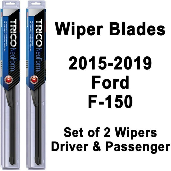 F-150/F150 Wipers (Set of 2) 2015 2016 2017 2018 2019