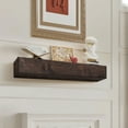 thumbnail image 1 of VEVOR Fireplace Mantel Wood Shelf Floating Rustic Mantel Shelf 72" Light Brown, 1 of 9
