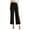 Black, variant on Kureaily Wide Leg Pants High Waist Straight Vertical Vertical Stretch Modern Dance Training Pants Classical Dance Pants Yoga Pants Straight Leg Pant