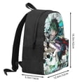 thumbnail image 3 of My Hero Academia Laptop Backpack, Anime Daypack Backpack For School College, Extra Large Travel Backpack, Computer Backpack With Usb Port, 17*12*6.5 Inch Book Bag, 3 of 9
