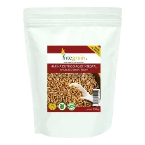 Harina Integral De Trigo Rojo 1kg Integrain Integrain Original