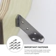 thumbnail image 5 of 10pcs Corner Brackets Trapezoid Angle Brackets Stainless Steel Corner Braces, 5 of 6