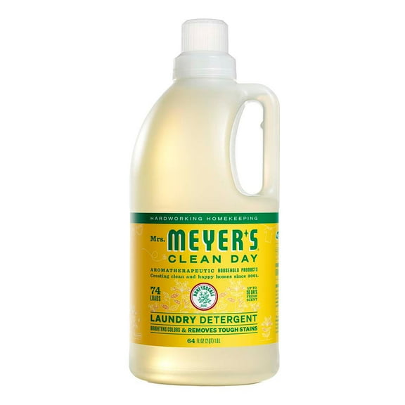 Mrs. Meyer's Clean Day Honeysuckle Scent Concentrated Laundry Detergent, 74 Loads - 64 oz