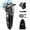Black, variant on MAX-T Electric Razor for Men, USB-C Fast Charge 1H/120Min, IPX7 Waterproof Wet Dry, Pop-Up Beard Trimmer, 3D Floating Head, LED Display, Gift for Men, Black