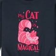 thumbnail image 3 of Disney Classics - Cats & Dogs - My Cat Is Magical - Men's Crew Neck Fleece Pullover, 3 of 5