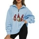 thumbnail image 1 of Pntutb, camisas informales de manga larga para mujer, jersey holgado con cuello en V y estampado navideño, sudadera, tops tipo túnica Pntutb Pntutb-771, 1 of 5