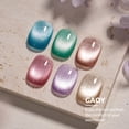 thumbnail image 5 of Juego de esmaltes de uñas GAOY Glitter Galaxy Cat Eye Gel con imán de 7,3 ml, 5 of 5