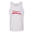 thumbnail image 2 of Wild Bobby, SRT Silhouette Street Racing Viper, Cars and Trucks, Men Graphic Tank Top, White, Small, 2 of 4