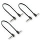thumbnail image 1 of Cable de Conexión para Guitarra M MAKA Negro Perfil Bajo 20 Pulgadas ángulo recto TRS 1/4 Pulgadas P, 1 of 2