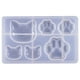 thumbnail image 1 of Moldes de Resina Naiovety Estrella Luna Gatito Silicona, 1 of 6