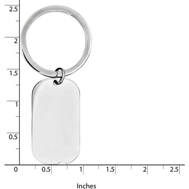 Primal Silver Sterling Silver Palladium-plated Key Chain - Walmart.com