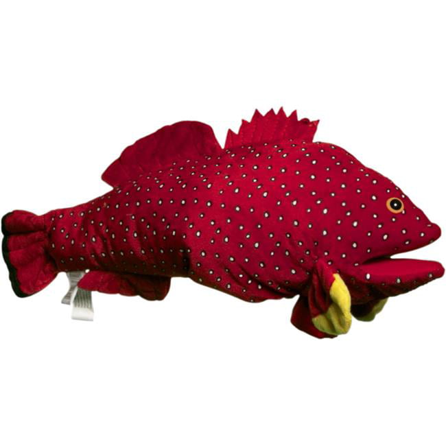 SUNNY TOYS TROPICAL FISH HAND PUPPET Powder Blue 16" >NEW< 