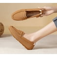 thumbnail image 4 of Women's Slip-On Loafers - Comfortable Work Flats for Dressy Casual & Walking, 4 of 11