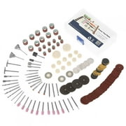 Baverta 141 piezas Mini amoladora elctrica giratoria Kit de accesorios de herramienta Juego de corte de taladro de pulido