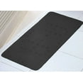 thumbnail image 3 of Black Non-Slip Foam Bathtub Shower Mat With Suction Cups - 36" x 17", 3 of 3