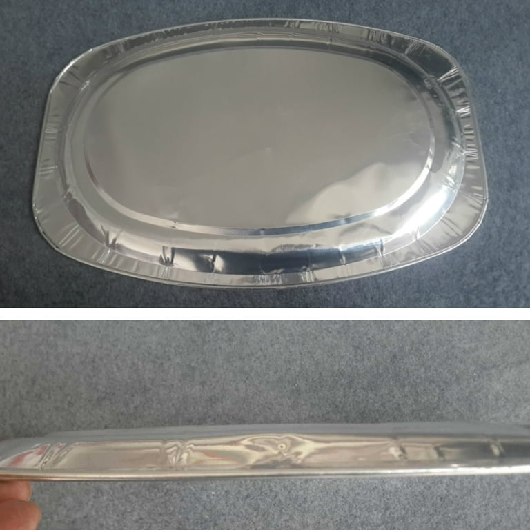 6500ml Oval Foil Trays Grill Catering Aluminum Foil Pans