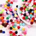 thumbnail image 1 of PickMe 800pcs Multicolor Pompoms, Assorted Sizes & Colors Pompoms, for Arts and Craft Decorations, DIY Craft Pom Poms, 1 of 5