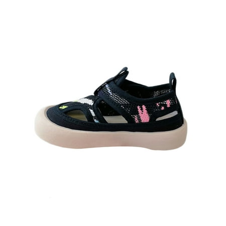 

Kesitin Toddler Breathable Comfortable Flat Sandals Boys & Girls Play Fashion Flats