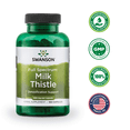 thumbnail image 6 of Swanson Full Spectrum Milk Thistle, Helps Support Overall Liver Health, 500 mg, 100 Capsules (3-pack), 6 of 7
