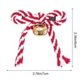 thumbnail image 2 of Christmas Decorations Bows, Party Atmosphere Decorations 10Pcs, 3.4x3.0in for Tree Wreath Wall Window Holiday Party Decor, 2 of 5