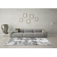 thumbnail image 3 of Ahgly Company Indoor Rectangle Abstract Gray Modern Area Rugs, 6' x 9', 3 of 4