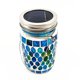 thumbnail image 1 of [Azul] Lámpara Mano Con Vidrio Solar para Patios Exteriores Jardines Césped Plazas Carreteras Luces Decorativas LED (A), 1 of 9