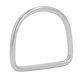 thumbnail image 4 of Lot de 10 anneaux semi-circulaires en D en acier inoxydable 316 pour gréement de kayak marin 40 x 37 x 4 mm, 4 of 4
