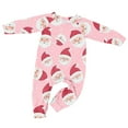 thumbnail image 1 of Conjunto navideño para padres e hijos, ropa de casa estampada, pijamas, pantalones de manga larga, conjunto de dos piezas, monos de poliéster para bebé, 1 of 2