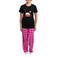 thumbnail image 4 of CafePress - Mochi Love Women's Dark Pajamas - Women's Short Sleeve Print T-Shirt and Pants Dark Cotton Pajama Set, 4 of 7