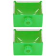 thumbnail image 3 of Bol d'Alimentation pour Petits Animaux de Compagnie, 2pcs Bol d'Alimentation pour Animaux de Compagnie Alimentation Abreuvoir d'Alimentation pour Animaux de Compagnie Solide Performance, 3 of 14