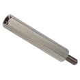 thumbnail image 1 of Hex Standoff - Male-Female #8-32 x 1/4 (OD) x 5/16 (Length) Stainless Steel (18-8), Plain Finish (QUANTITY: 500), 1 of 1
