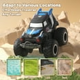 thumbnail image 2 of TFixol 2.4G Dual Battery Amphibious Remote Control Car with 360° Spin and Stunt Features, Green, for Kids (Includes 2 Batteries, USB Cable, Screwdriver, Manual), 2 of 6