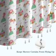 thumbnail image 6 of Princess Castle Pattern Shower Curtain 72"x72" ,Bathroom Decorative Shower Curtains Set with 12 Hooks,Modern Waterproof Washable Shower Curtain, 6 of 6