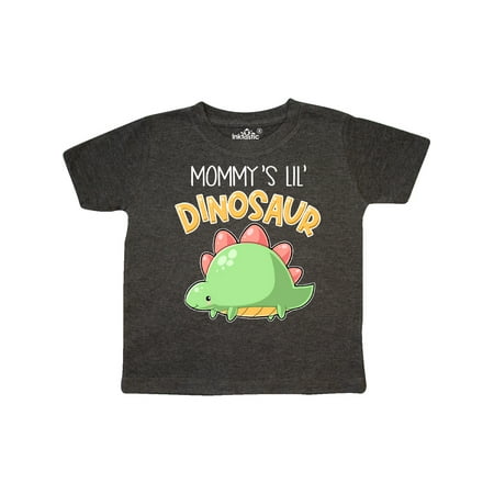 

Inktastic Mommy s Lil Dinosaur with Cute Stegosaurus Gift Toddler Boy or Toddler Girl T-Shirt