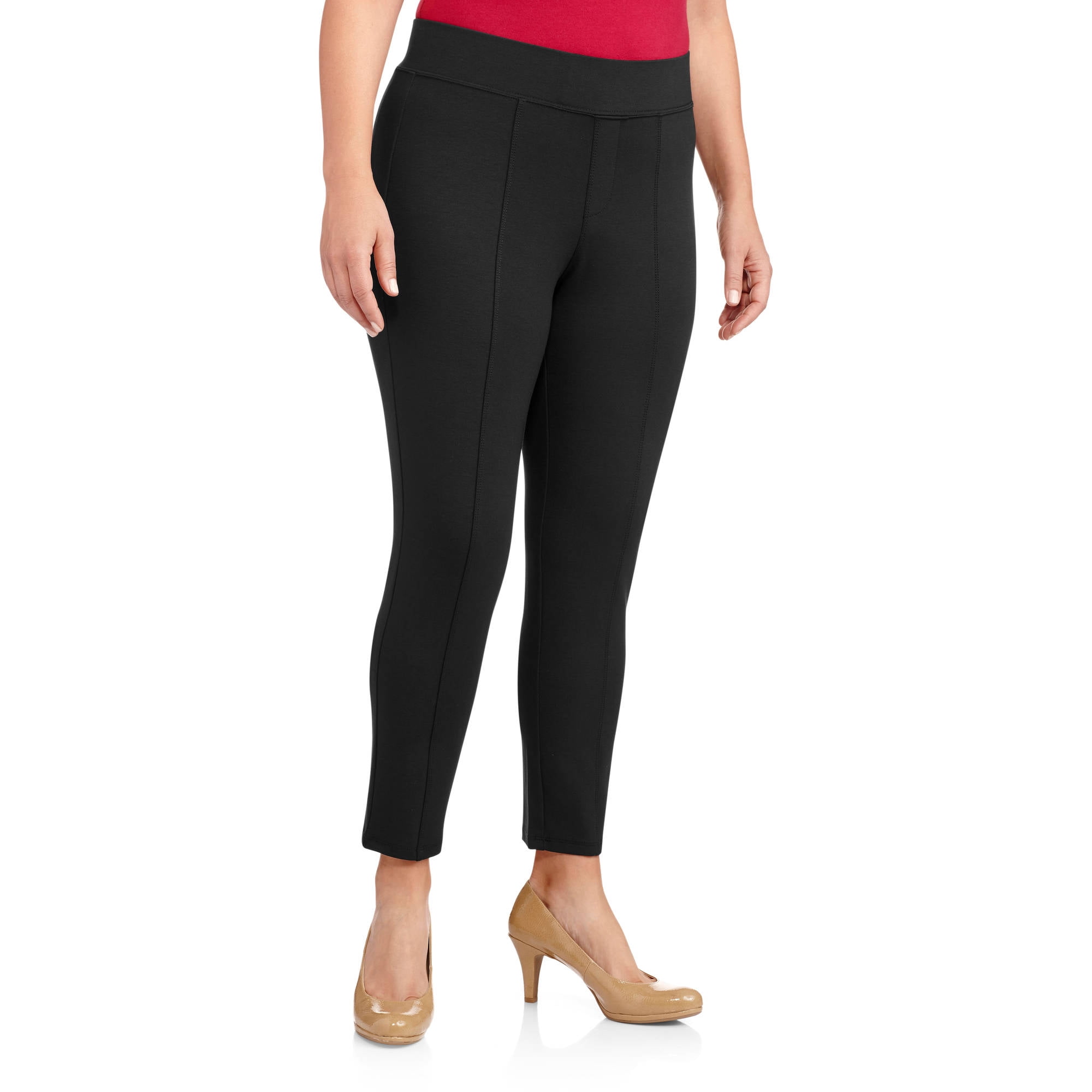 Chic Women's Plus-Size Pull-On Pants, Available in Regular and Petite ...