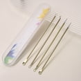 thumbnail image 3 of 4 Piece Stainless Steel Double Head Acne Needles Set For Blackhead Removal Beauty Tools, 3 of 6