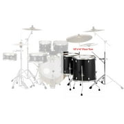 Pearl Export Series 18 x 16 Floor Tom in (#31) Jet Black