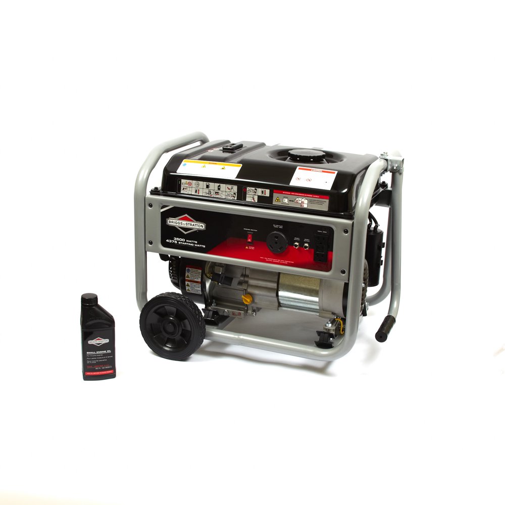 Briggs and Stratton 3500 Watt GasPowered Portable Generator Walmart