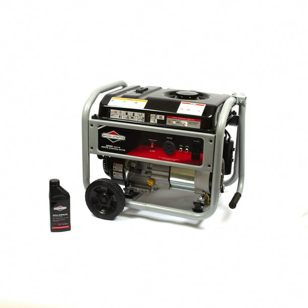 Briggs and Stratton 3500 Watt GasPowered Portable Generator Walmart