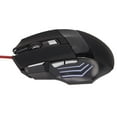 thumbnail image 4 of Souris de Jeu, Souris de Jeu Rétroéclairée RVB pour PC Souris de Jeu Filaire Fonctionnalité de Haute Précision, 4 of 14