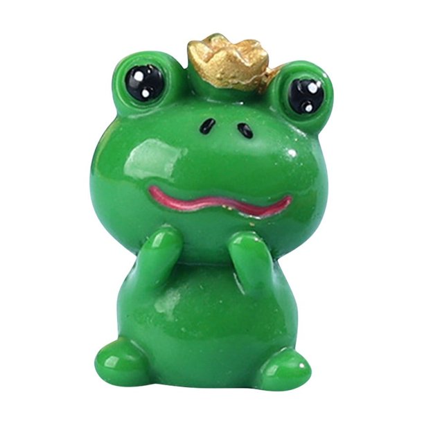 Popular!20 Piezas De Embalaje Ranas De Resina,Figuras De Ranas Adecuadas para Accesorios De Decoración De Casas De Muñecas En Miniatura Jardín Acuario Maceta Decoración Juguetes De Fiesta