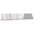 thumbnail image 1 of vidaXL Rabbit Cage Grey 403.5x80.5x71 cm Galvanised Steel, 1 of 4