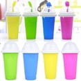 thumbnail image 3 of Silicone Ice Coolers Slushy Cup Maker Cream Slushie Smoothie Machine Pussy Hail Glass Bucket Cube, 3 of 5