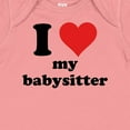 thumbnail image 4 of Inktastic I Heart My Babysitter Boys or Girls Baby Bodysuit, 4 of 5