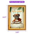 thumbnail image 5 of Boxer Mother Book Lover Living That Dog Mom Life Happy Mother's Day Acrylic Plaque with Wood Photo Frame Box Boxers Dog Lover Gifts Idea Light Box - 03004, 5 of 5