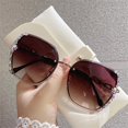 thumbnail image 1 of Luxury Brand Design Vintage Rimless Rhinestone Sunglasses Women Men Fashion Sun Glasses Oversized Sunscreen Shades, 1 of 5