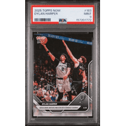 Graded 2025 Topps Now Dylan Harper #183 Rookie RC Basketball Card PSA 9 Mint