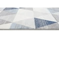 thumbnail image 5 of Rug Branch Havana 2' x 19' (Exact Size: 2'3" x 19') Geometric Indoor Runner Rug, Blue Beige, Coastal - Entryway, Hallway, Bathroom, and Kitchen, 5 of 6
