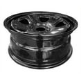 thumbnail image 3 of Wheel For 2007-2008 Dodge Magnum 18 inch 5 Lug Black Steel Rim Fits R18 Tire, 3 of 3